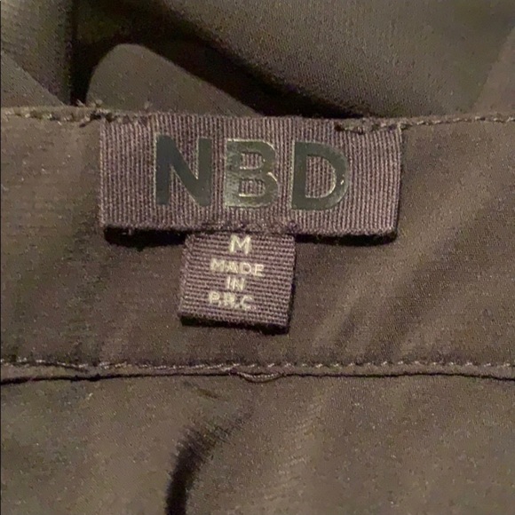 NBD Pleated Sheer Dress - Picture 8 of 8